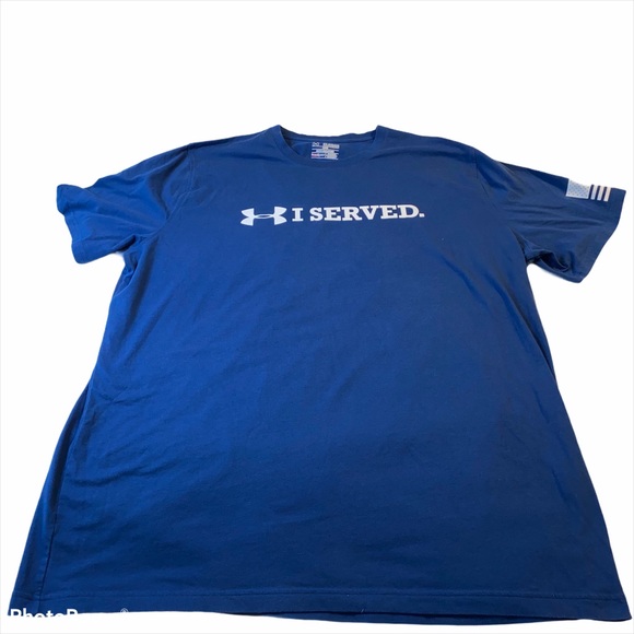 i served under armour shirt